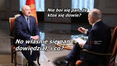 Photo of Łukaszenka: Być może pomogliśmy imigrantom dostać się do Polski