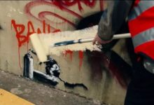 Photo of Christopher Walken zamalował oryginalny mural Banksy’ego warty miliony